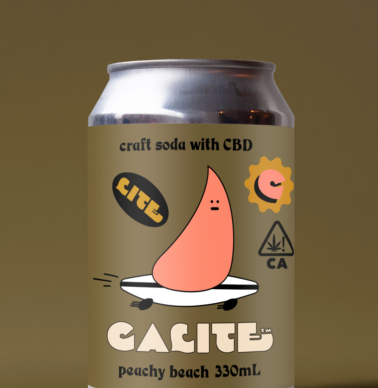 蘇打飲料包裝設計